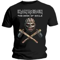 Iron Maiden T-Shirt Axe Colour Homme NoirS