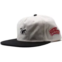 Surf Monkey Casquette '5-Panel Cap Organic' noir