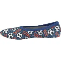Beck Ballerines 'Finisher' bleu foncé / orange / noir / blanc