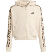 Adidas Veste de survêtement 'SEASONALS ANIMAL FULL ZIP' beige / taupe / noir