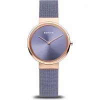 Bering Montre pour femme 14531-968 violette Fashion Klassik