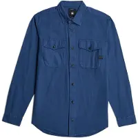 G-Star Chemise 'Marine Slim Shirt' bleu