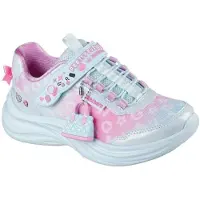 SKECHERS Power Jams 2.0 302199L-AQMT, Baskets, pour filles, Bleu