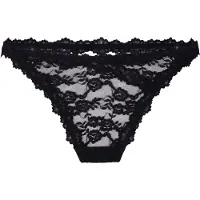 Hunkemoller String 'Aveline' noir