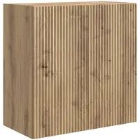 vidaXL Armoire murale en chêne Artisan 59 x 31 x 60 cm, aggloméré