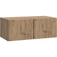 vidaXL Meuble TV mural 78,5 x 31 cm, chêne Artisan