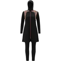C&City Maillot de bain gris clair / rouge / noir / blanc