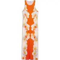 Desigual Robe jaune / orange / blanc