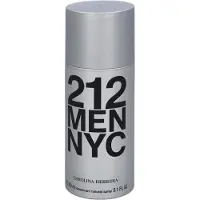 Carolina Herrera 212 Men NYC Déodorant en spray pour hommes, 150 ml