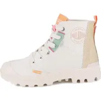 Palladium Boots ' Pampa Hi ' beige / crème / violet clair
