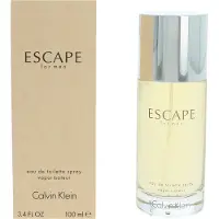 Calvin Klein Escape For Men 100ml Eau De Toilette Doré Homme
