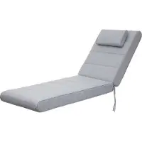 Hobbygarden Coussin pour chaise longue "Malaga" 204x60x10 cm | Coussin d'assise, Coussin pour meubles de jardin, pour chaises ou chaises longues |
