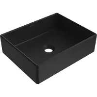 Mexen Lavabo à poser Goya 40x32 cm, noir mat (22184085)
