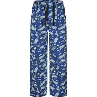 Lousy Livin Pantalon de pyjama crème / bleu / bleu ciel