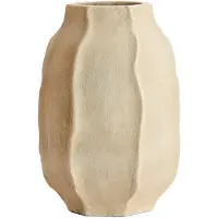 Light & Living Vase SAPHIRA en pierre couleur sable mat - Ø33x50 cm