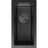 Mexen Trixo évier en acier inoxydable 1 bac 230 x 440 mm, noir HC - 6411221000-70HC
