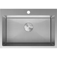 Mexen Solix évier en acier inoxydable 1 bac 650 x 450 mm, inox HC - 6403651000-01HC