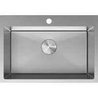 Mexen Solix évier en acier 1 bac 650 x 450 mm, inox - 6403651000-01