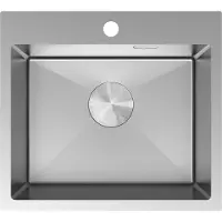Mexen Solix évier en acier 1 bac 500 x 450 mm, inox - 6402501000-01