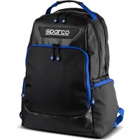 Sparco Sac de sport Sparco S016445NRAZ Noir/Bleu