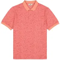Garcia Z1035 Short Sleeve Polo Rose 2XL Homme