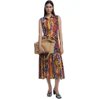 Desigual Robe bleu / jaune / rouge