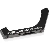 Xlc BR-X73 Adaptateur Flatmounta pour frein PM FM HR Ø160, noir