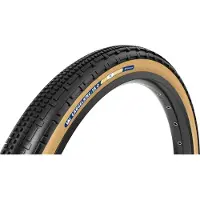 Panaracer Gravelking SK Plus 28", Pneu pliant TLR - noir/marron - 45-622 / 28 x 1.7 pouces