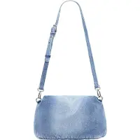 Desigual Sacs à main 'Half Logo Denim' bleu