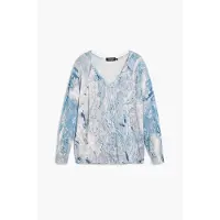 Desigual Sweat-shirt bleu / blanc