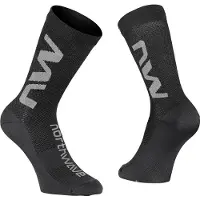 Northwave Chaussettes Vélo Northwave Extreme Air Sock Black Grey-Pointure 36 - 39