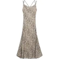 Desigual Robe beige / vert