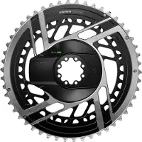 Sram Red E1 Axs Dm Chainring With Power Meter Noir,Argenté 52/39t