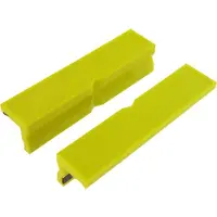 VAR Nylon Set Of 2 Jaws For Bench Vise Tool Jaune 150 mm