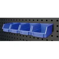 VAR Peg Bins Set 140x105x75 Mm Tool Bleu