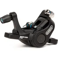Elvedes Mechanical Mp1000 Post Mount Étrier de frein à disque Noir Noir One Size