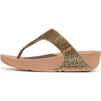 Original Brands FITFLOP FitFlop Lulu à bride entre les orteils - Glitterball GOLD 41
