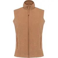 Kariban M?LODIE > GILET MICROPOLAIRE FEMME Camel Heather - Kariban K906 - Taille XL