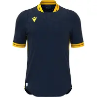 MACRON Cerberus Maillot Manches Courtes Hommes - Marine / Jaune | Taille: XL