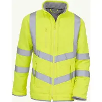 Yoko Veste haute visibilit? "Kensington" Hi Vis Yellow - Yoko YHVW706 - Taille M