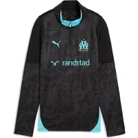 Puma Sweat de sport 'Olympique De Marseille' azur / noir