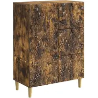 vidaXL Buffet en chêne fumé 66 x 34,5 x 90 cm, aggloméré