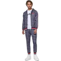 Lonsdale Survêtement 'Orbost' marine / rouge / blanc