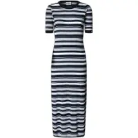 Pepe Jeans pour femme. PL9537810 Robe Kimmi bleue (XS), Casuel, Viscose, Manche courte
