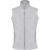 Kariban M?LODIE > GILET MICROPOLAIRE FEMME Ash Heather - Kariban K906 - Taille XS