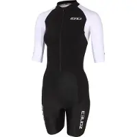 Zone3 Lava Long Distance Aero Short Sleeve Trisuit Noir S Femme