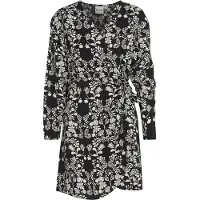 Ichi Robe gris clair / noir