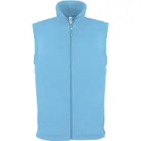 Kariban Gilet micropolaire Bleu Tropical 4XL