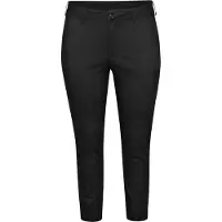 KAFFE CURVE Pantalon 'Leana' noir
