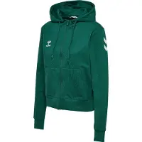 Hummel Veste de survêtement 'Go 2.0' vert foncé / blanc